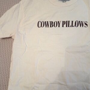 Cowboy pillows Cream Graphic T-Shirt